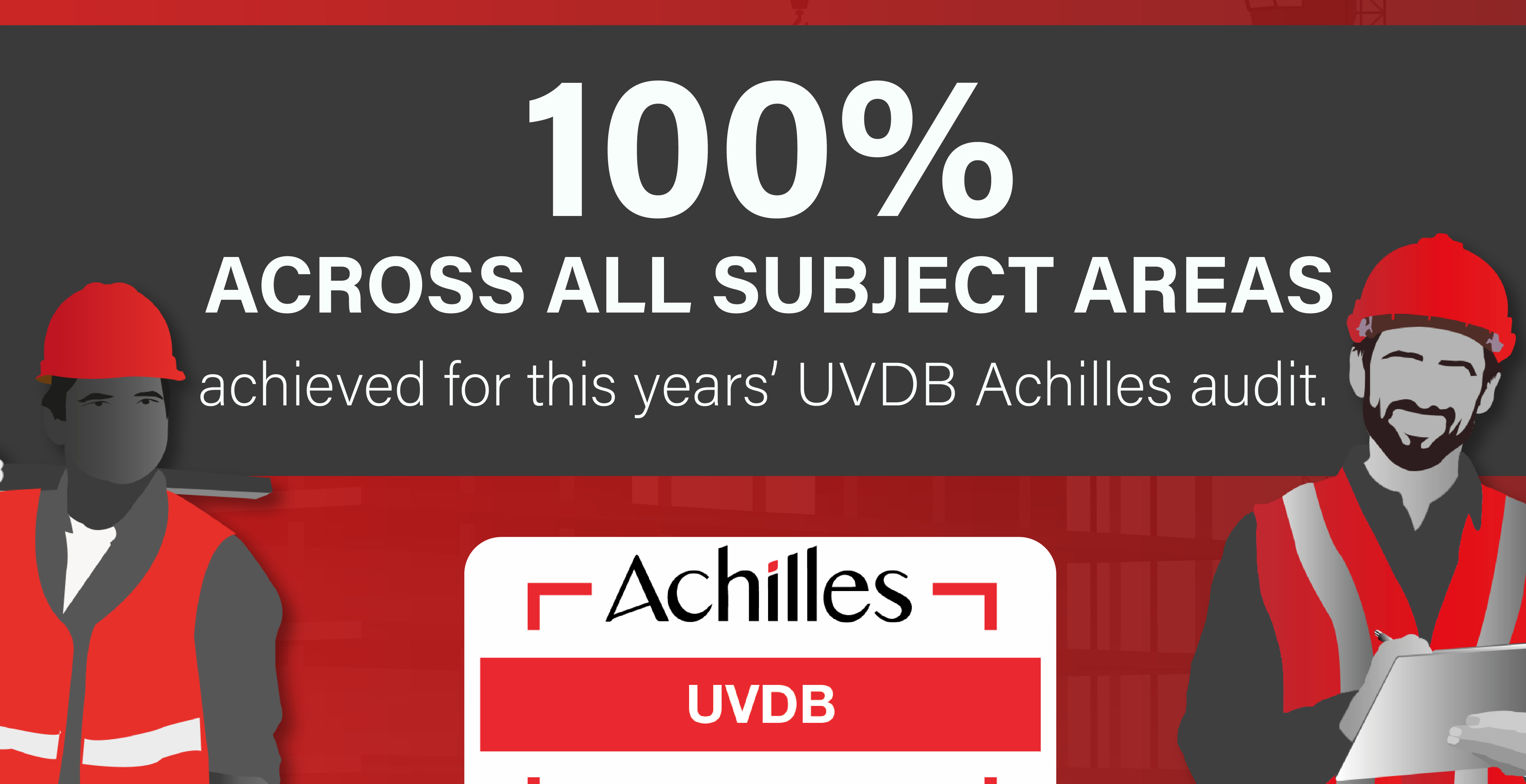 27Th January 2023 Kentec Training Achieved 100% In Achilles UVDB Audit