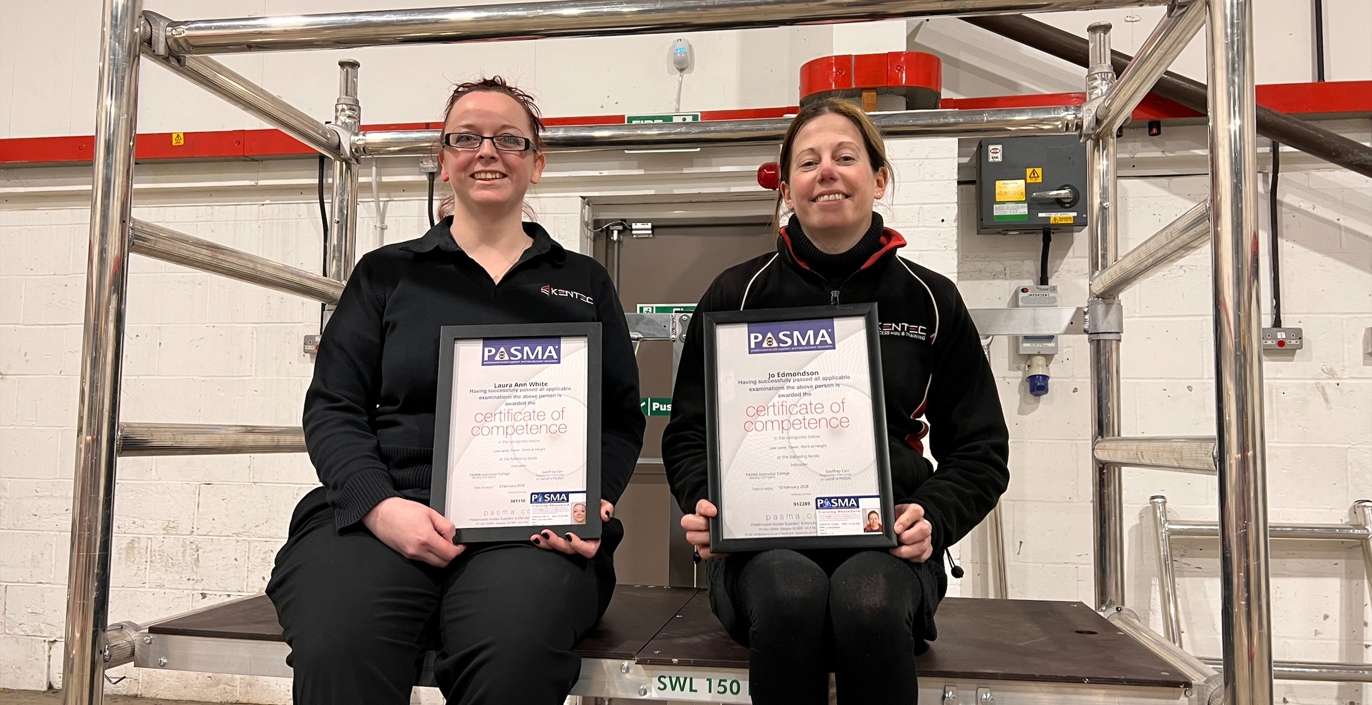 22Nd February 2023 Congratulations To Female PASMA Instructors